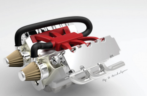 Car engine advanced assembly-3